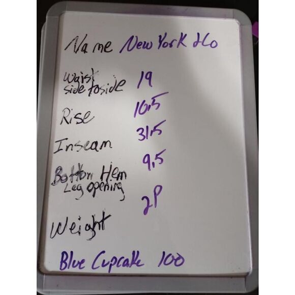 New York & Company Jean Ladies 16 Average Low Rise Bootcut Blue - Picture 7 of 7